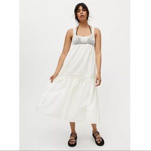 UO Boardwalk Crochet Maxi Dress